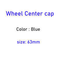 20pcs 63mm Blue Car Wheel Center Hub Caps Badge Emblem Cover For 9-3 9-5 9-2x 9-5x Auto Accessories