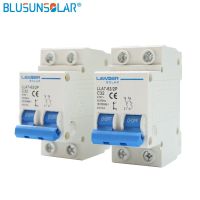 【LZ】✙✘  Mini disjuntor MCB para proteção do sistema de energia solar interruptor de desconexão uso de entalhe para 35mm Din Rail 2P 4P AC 32A 63A 415V