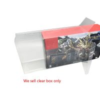 Clear transparent cover For Switch monster hunter Limited version Display storage PET Box