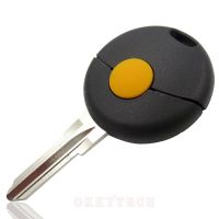 【In-demand】 Auto Car Keys สำหรับ Mercedes Benz Smart 1998-2012 Key 1ปุ่มเปลี่ยน Uncut Blank Key Case Cover Fob รถอุปกรณ์เสริม