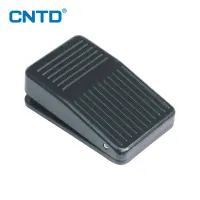 CNTD CFS-01 Plastics Foot Pedal Switch 10A 250VAC 1NO1NC Front End Push Self Reset Foot Switch With Line