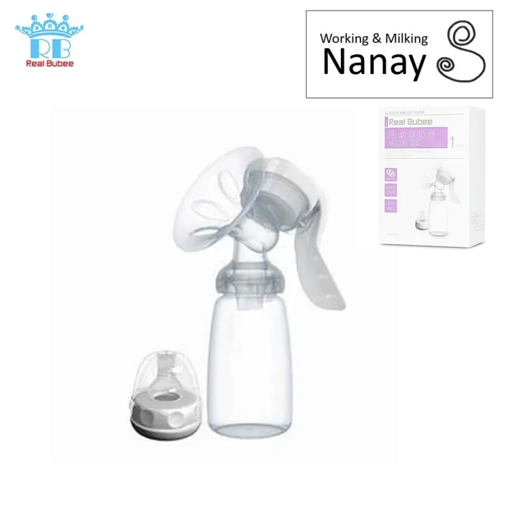 Real Bubee Manual Breast Pump Lazada PH
