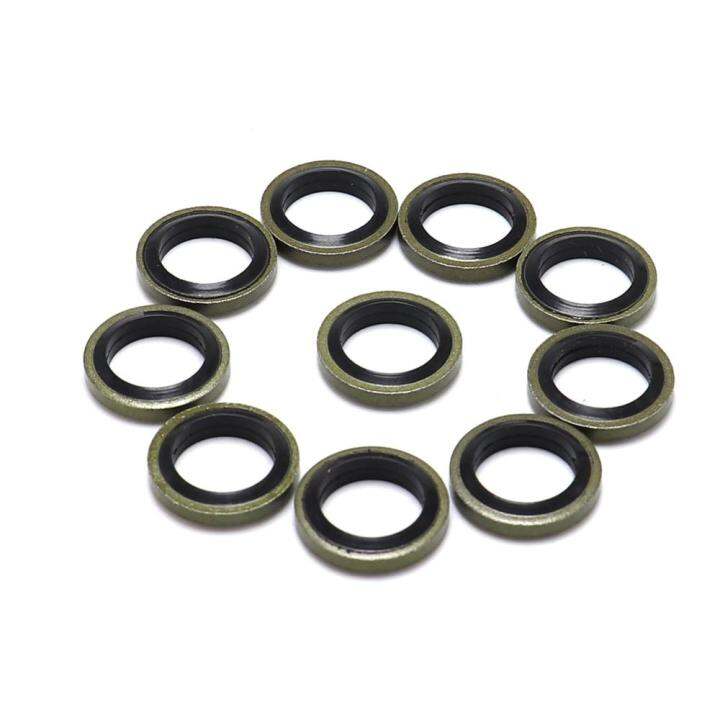 M8 M10 Banjo Bolt Drain Screw Sealing Washer gaskets for Motorcycle