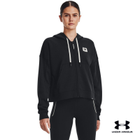 Under Armour UA Womens Project Rock Fleece Full-Zip อันเดอร์ อาร์เมอร์ เสื้อออกกำลังกายสำหรับผู้หญิง