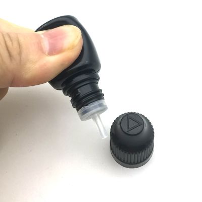 【YF】✓  5pcs 5ml PE Soft Plastic Dropper Bottle With Childproof Cap E Needle Vial