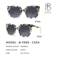 FRONT - แว่นกันแดด รุ่น B-Free (สามารถนำไปตัดเลนส์สายตาได้ค่ะ) - Fronteyewearthailand