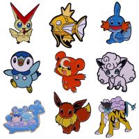 【LZ】✎  Pokémon esmalte broche bonito emblemas anime metal lapela pinos para mochilas broches para feminino moda acessórios jóias presentes