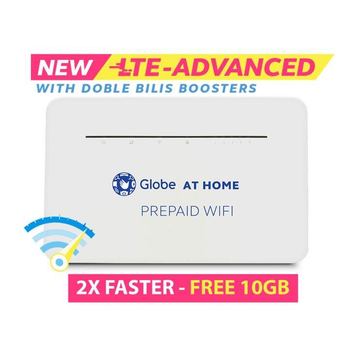 Globe At Home Prepaid WiFi LTE Advanced Modem Cat 7 Lazada PH