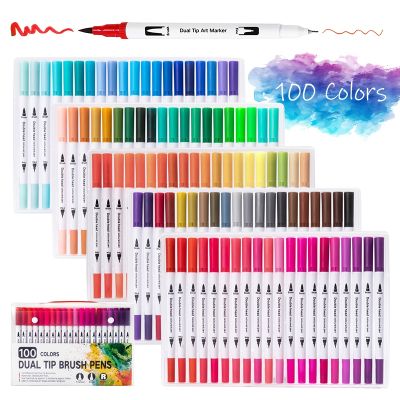 [hot]△  Colores Pens Markers Painting Watercolor Supplies