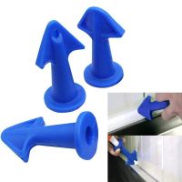 【cw】 3pcs Caulk Nozzle Applicator Silicone Caulking Tools Sealant Finishing Grout Scraper Floor Cleaning Dirt Spatula