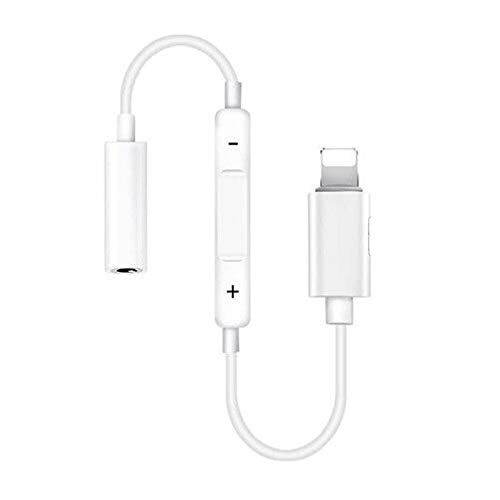 JH024 Lightning To 3.5 MM Jack Socket Audio Aux Adapter Headphone