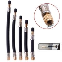 Car Tire Air Inflator Hose Inflatable Pump Extension Tube 100/130/150/180/210mm Copper Tire Valve Stem Air Connection Locking Tire Repair ToolsTires