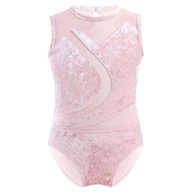 girls-ballet-leotards-gymnastics-leotards-kids-dance-wear-pleuche-mesh-splice-professional-ballerina-dance-performance-costume