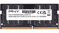 PNY Performance 32GB DDR4 DRAM 2666MHz (PC4-21300) CL19 (Compatible with 2400MHz or 2133MHz) 1.2V Notebook/Laptop (SODIMM) Computer Memory RAM – MN32GSD42666 32GB 2666MHz