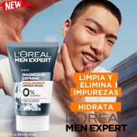 LOREAL MEN EXPERT MAGNESIUM DEFENCE SENSITIVE FACE WASH ผลิตภัณฑ์ล้างทำความสะอาดผิวหน้าผู้ชายสูตรพิเศษใหม่ล่าสุดจากลอรีอัลปารีส