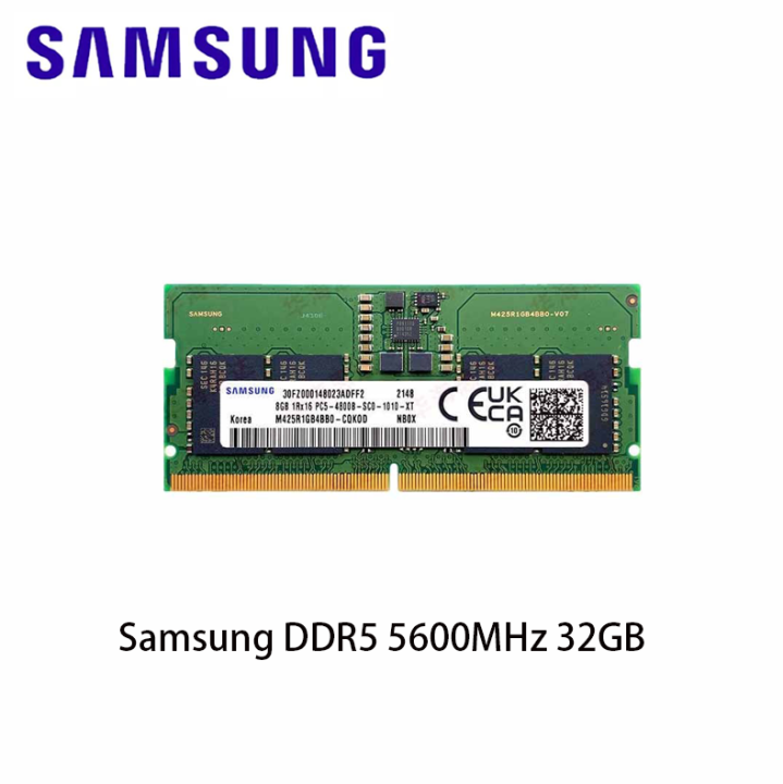 Samsung RAM DDR5 5600MHz 32GB SODIMM Laptop Memory | Lazada