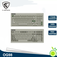 FL.Esports OG98 Wireless Mechanical Gamer Keyboard 98keys 3mode Retro Cherry Switch Hot-Swap Office Gaming Accessory Keyboards