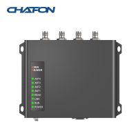 CHAFON CF810 15M Long range distance fixed uhf rfid reader with 4 antenna ports for warehouse management free SDK