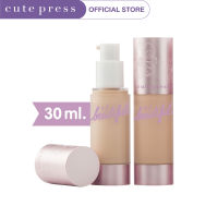 CUTE PRESS รองพื้น 1-2-BEAUTIFUL MATTE COVERAGE LIQUID FOUNDATION SPF 30 PA++ 30 ml