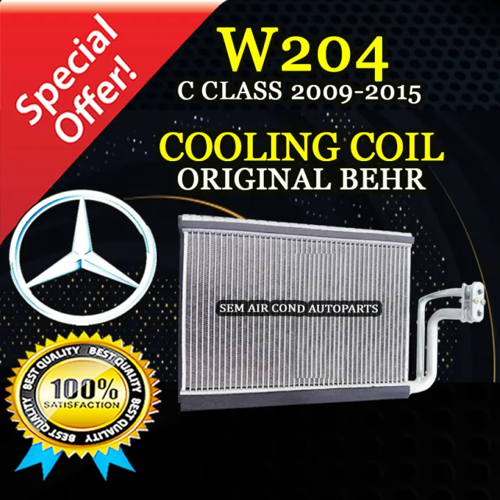 MERCEDES-BENZ W204 C-CLASS 2009 -2015 YEAR ORIGINAL BEHR NEW COOLING ...