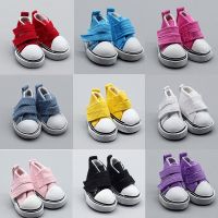 COD SDFGERTERTEEE BJD doll casual canvas shoes 5cm Accessories princess shoes girl toys 1/6 diy Magic stickers