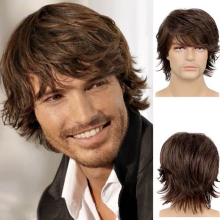 FAMAG Hài Hước Tóc Giả Râu Giả của nam Afro Xoăn Tóc Giả râu Thời trang  Lông mịn Tóc giả hóa trang Halloween Trang điểm dự tiệc | Lazada.vn