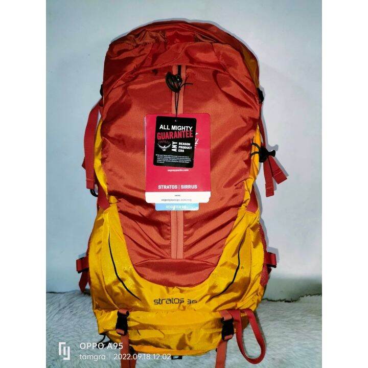 Osprey Stratos36L Hiking Backpack made in Vietnam Lazada PH