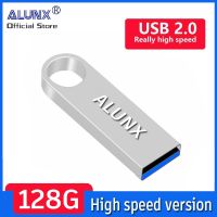 【CW】 ALUNX 128Gb Memory Stick 32Gb 4Gb Metal Usb Flash Drive 64 Gb 8Gb 16