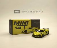 MINI GT 1/64 Chevrolet Corvette Z06 2023 Accelerate Yellow