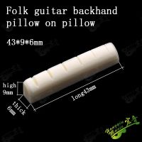 ‘；【- 1 Set Real Ox Nut Backhand Guitar Ox Bone Up And Down Guitar Pillow Left Hand Guitar Left Hand String Pillow Bridge Folk Acousti