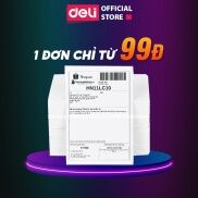 Giấy In Nhiệt Tự Dính Deli 3 Lớp Cuộn 500 Tờ 80x120 Cho Đơn Hàng TMĐT