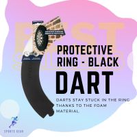 CANAVERAL Protective Dart Ring - Black ( ห่วงหุ้มกระดานปาเป้า (สีดำ) ) ปาเป้า Darts กระดานปาเป้า ปาเป้าลูกดอก ลูกดอก หางลูกดอก