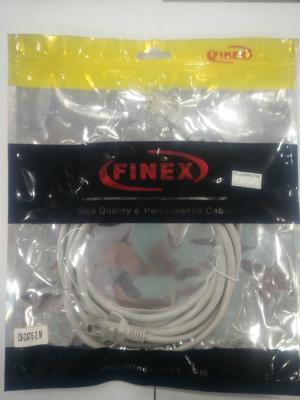 สายแลนสำเร็จรูปพร้อมใช้งาน FINEX LAN Cable Cat6 2M