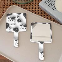 Handle Mirror Portable Makeup Mirror Small Mirror Creative Makeup Mirror Cow Makeup Mirror Vanity Mirror