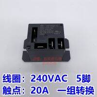 (ของแท้/1ชิ้น)♠Hongfa รีเลย์240VAC JQX-105F-4 HF105F-4 240A-1ZST รีเลย์เครื่องปรับอากาศ220V