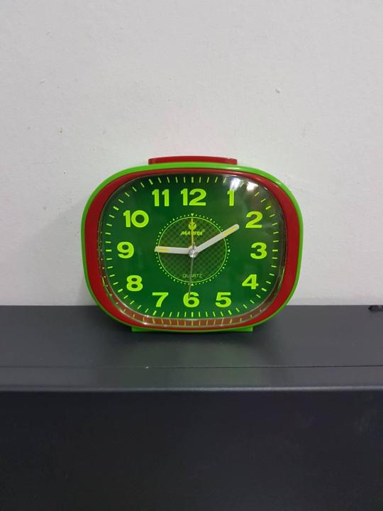 นาฬิกาปลุกตั้งโต๊ะ-snd-327-สีเขียว