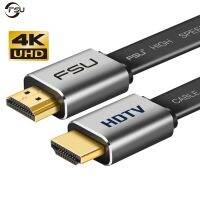 FSU HDMI-compatible Cable 4K*2K High Speed 2.0 Cable HDMI-compatible 3D 1080P HD for TV PS3/4 Projector 0.5m 1m 1.5m 2m 3m Adapters