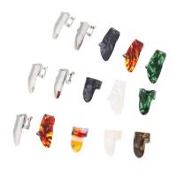 BNGUITAR 15x Fingerstall Thumbpicks Fingerpicks W/ กรณีเบสสำหรับกีตาร์ชิ้นส่วนแบนโจ