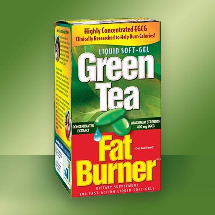 Fat Burner Green Tea Liquid Soft Gels Reviews Green Tea Fat Burner 200 Liquid Softgels | Lazada PH