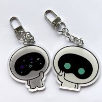 KPOP SOLO Album The Astronaut Cartoon Keychain Double Sided Acrylic Pendant Keyring Fans Collections