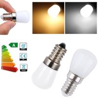 Mini 2W LED Light Bulbs E14 E12 T22 220V 110V 12V 24V 2835 SMD Refrigerator Lamp Screw Bulb For Refrigerator Freezer