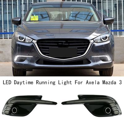 Daytime Running Light Lamp LED Daytime Running Light with Turn Signal Light Corner Light for Mazda 3/Axela