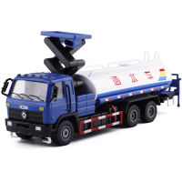 New 1:50 Alloy Watering car set Construction vehicle Car model collection Road sprinkler simulation sprinkling Child gift toy