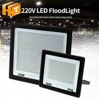 【CW】 220V FloodLight 100W 150W 200W 300W 144Pcs SMD2835 IP66 Garden Street Outdoor Lighting