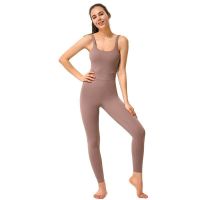 COD DSGERTRYTYIIO HOPPE FUMENG Womens one pc long pants suit for yoga wear