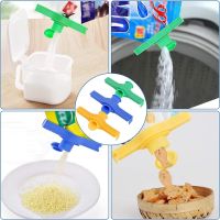 Creative Reuseable Sealing Clip /Sealer Clamp With Lid Kitchen accessories / Storage Food Snack Sealing Bag Clips