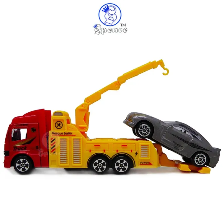 Spence Tow Truck with Car Playset RIC (1041SP) Raion Construction Vehicles Toys Cars for Boys