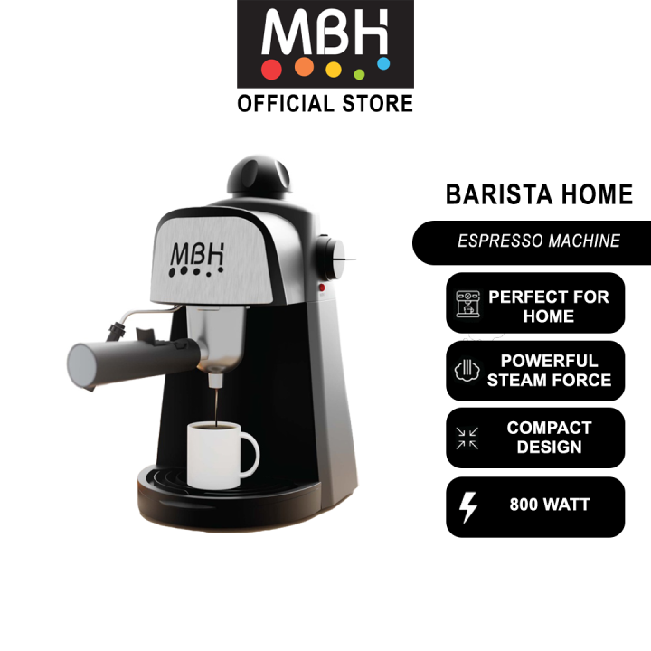 MBH Barista semiautomatic coffee machine Italian coffee maker milk
