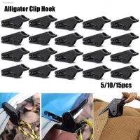 ✟♞ 5/10/15Pcs tent awning canopy clamp tarp clip snap canvas anchor gripper Caravan jaw grip trap Tighten tool camp hike tool