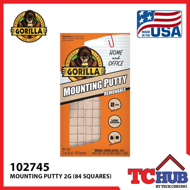 Gorilla Mounting Putty (2 G) Lazada Singapore
